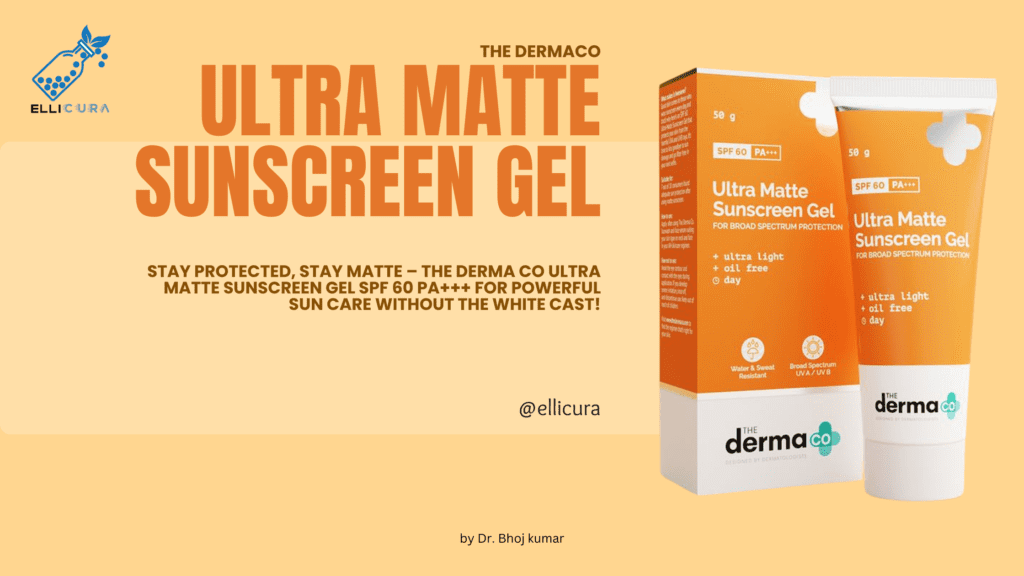 The Derma Co Ultra Matte Sunscreen Gel